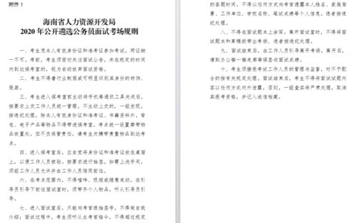 海南省人力資源開發(fā)局遴選面試公告