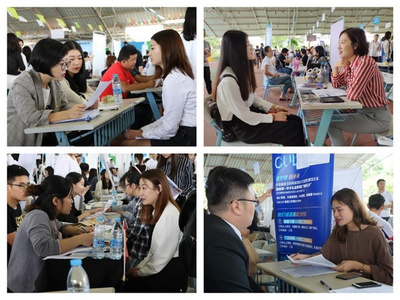 三亞學院舉辦2019屆畢業生秋季就業供需洽談會